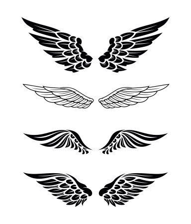 Крылья эскиз