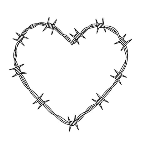 Сердце в колючей проволоке