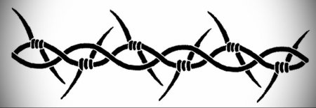 Проволока трафарет