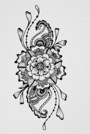 Тату мехенди эскизы