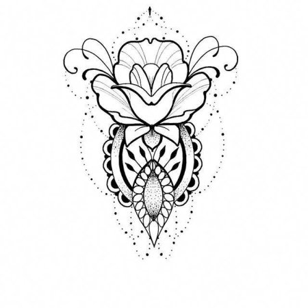 Эскизы татуировок на ногу женские