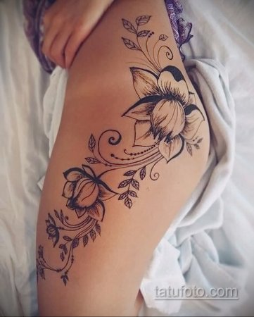 Женская тату