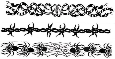 Эскизы вокруг руки