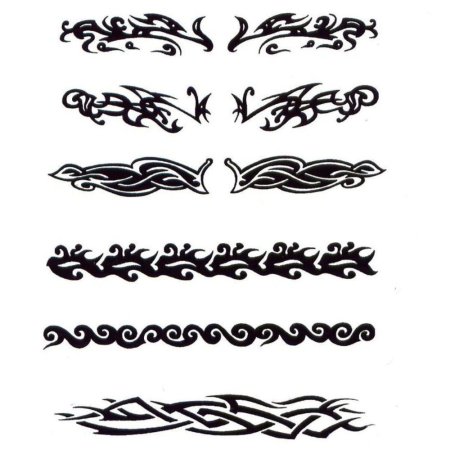 Тату браслет трайбл