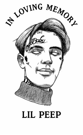 Lil Peep раскраска