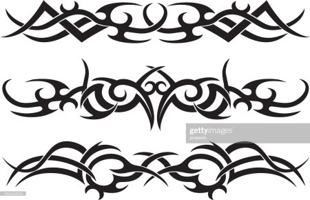 Кельтский браслет тату