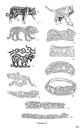 Скифский звериный стиль тату