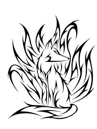 Кицунэ лиса