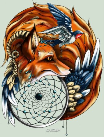 Ловец снов Тотем лиса