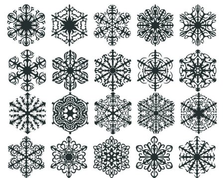 Тату Снежинка