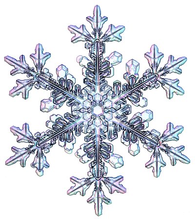 Эскизы снежинок