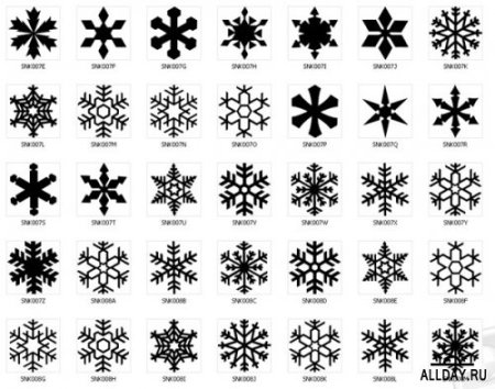 Татуировка в виде снежинки