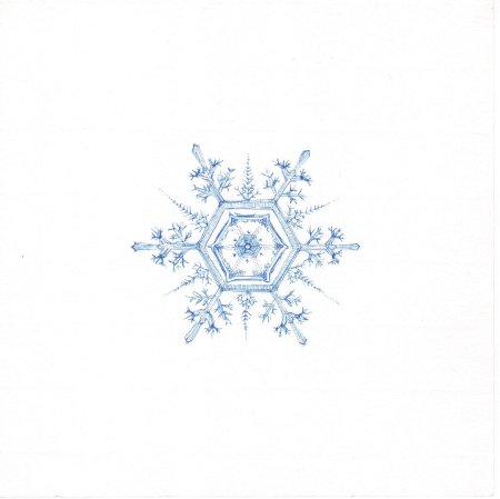 Тату Снежинка эскизы цветные