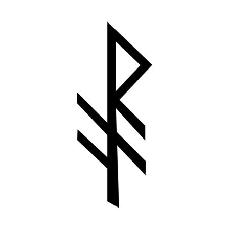 Руна Ансуз тату