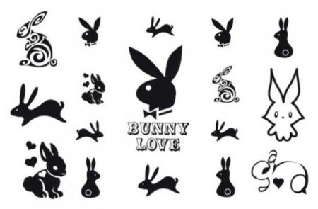 Тату кролик