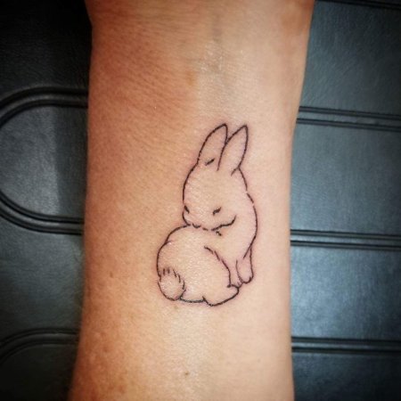 Тату кролик