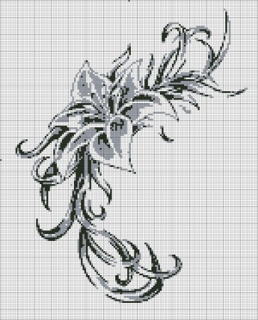 Тату лилии эскизы