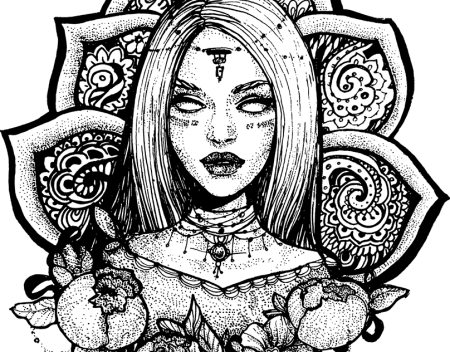 Рисунки в стиле Готика