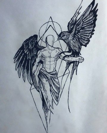 Рисунки карандашом фэнтези