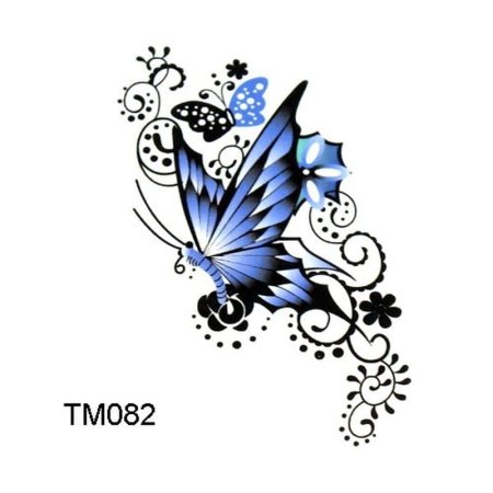 Эскизы тату бабочки для девушек
