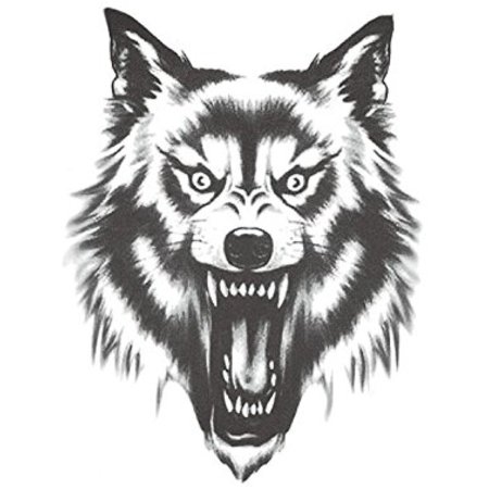 Эскизы татуировок для мужчин волк