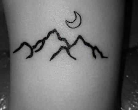 Маленькие партаки на пальцах