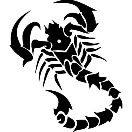 Скорпион тату эскиз