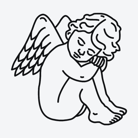 Ангелочки эскиз