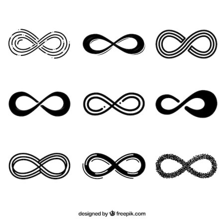 Бесконечность эскиз