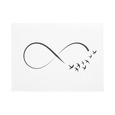 Тату бесконечность трафарет