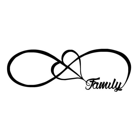 Бесконечность тату эскиз