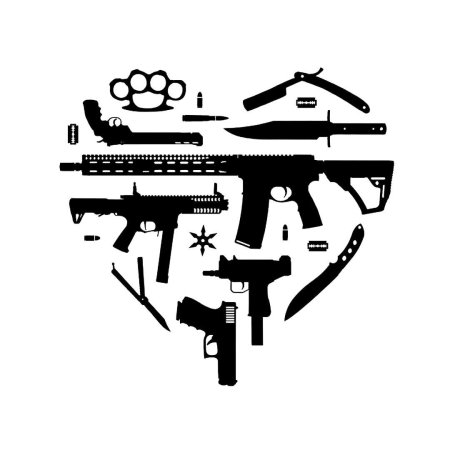 Эскиз тату автомат