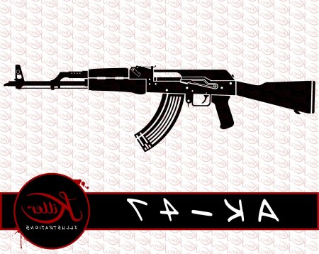Автомат Калашникова АК-47 вектор