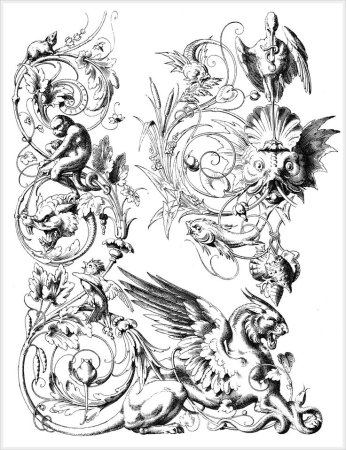 Эскизы тату горизонтальные