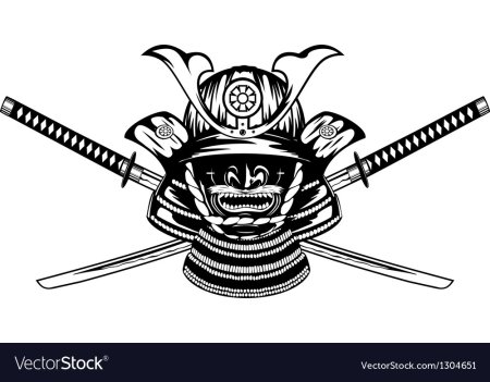 Самурайский шлем и катана