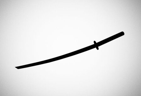 Катана значок