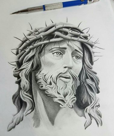 Иисус Христос эскиз