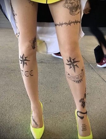 Колготки vetements x Wolford
