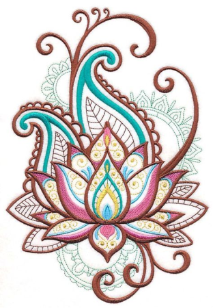 Мандала Индия Лотос