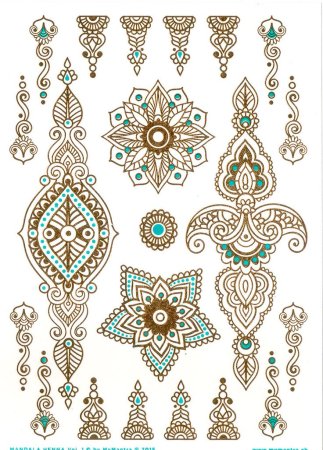 Орнамент мехенди