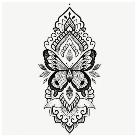 Мандала Орнаментал тату