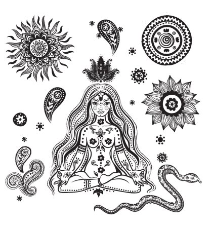 Индийские орнаменты