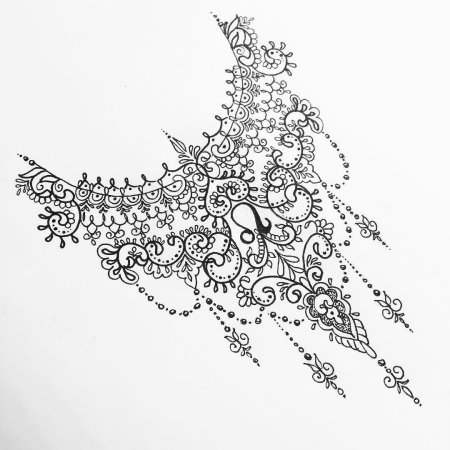 Тату мехенди эскизы