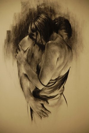 Страсть рисунок карандашом
