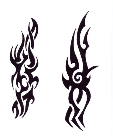 Огонь тату эскизы