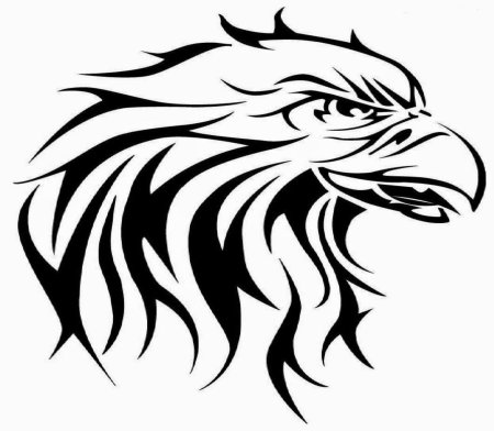 Тату Орел трайбл