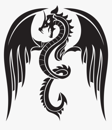 Тату дракон