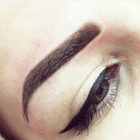 Шотирование бровей