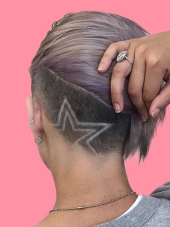 Стрижки с выбритым затылком для женщин