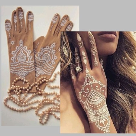 Тату перчатки